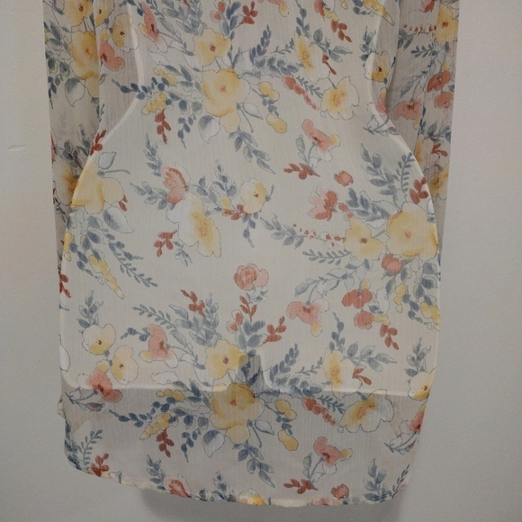Kut from the Kloth - Jasmine Chiffon Floral Blouse - Picture 10 of 13
